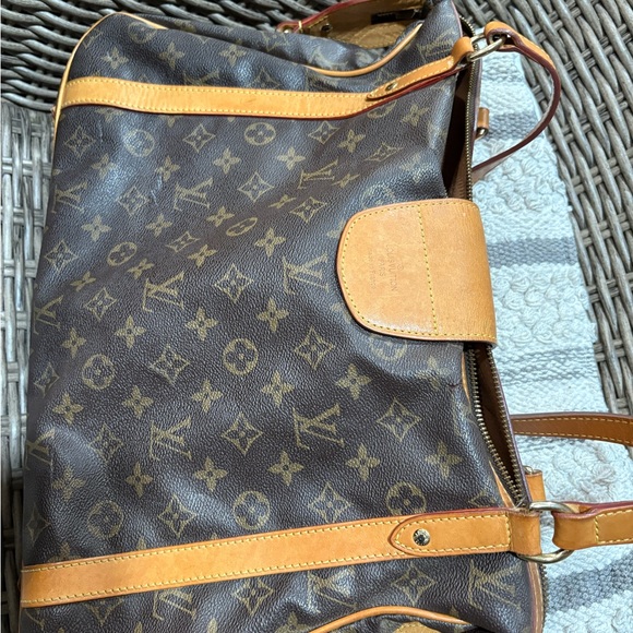 Louis Vuitton Brown and Tan Monogram Shoulder Bag stresa - Picture 2 of 14